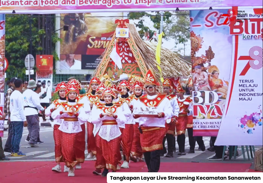 Euforia Budaya: SCBD Karnaval Sananwetan Blitar 2023 Mempesona